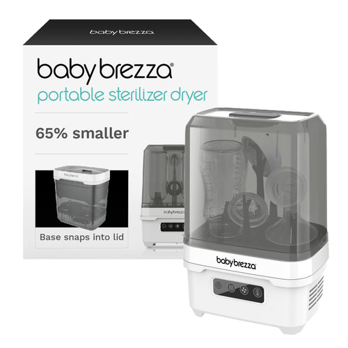 Sterilizer Dryer Mini - جهاز تعقيم وتجفيف محمول مثالي للسفر والمساحات الصغيرة ومحطات الشفط Baby Brezza ME - product thumbnail