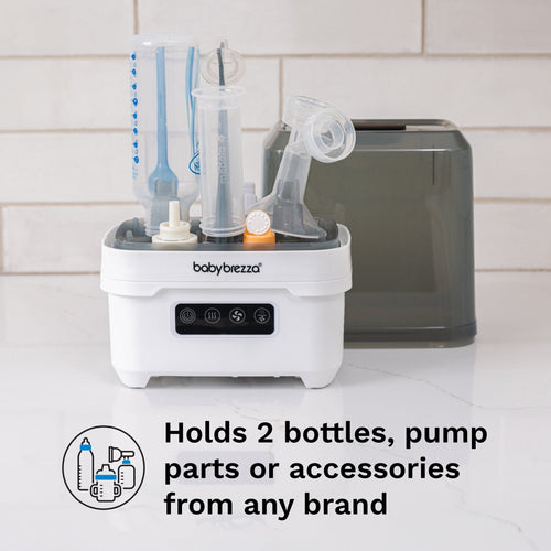 Sterilizer Dryer Mini - جهاز تعقيم وتجفيف محمول مثالي للسفر والمساحات الصغيرة ومحطات الشفط Baby Brezza ME - product thumbnail