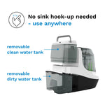 Baby Brezza Bottle Washer Pro displaying removable dual tank function. EN - product thumbnail