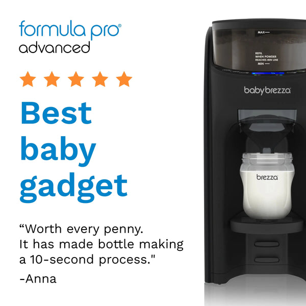 Baby Brezza FPA Premium Black is the best baby gadget - customer review EN - product thumbnail
