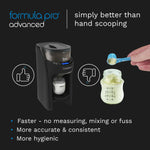 Baby Brezza FPA Premium Black is better than hand scooping comparison EN - product thumbnail