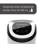 EN Baby Brezza Formula Pro Mini control panel displaying body temperature dispensing - product thumbnail