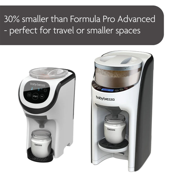 EN Baby Brezza Formula Pro Mini with Formula Pro advanced size comparison - product thumbnail
