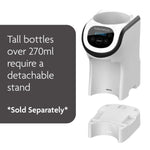 EN Baby Brezza Formula Pro Mini with banner for stand required for tall bottles - product thumbnail
