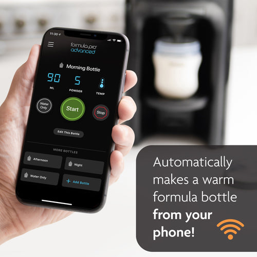 EN Baby Brezza FPA Wifi mobile app with automatic function banner - product thumbnail