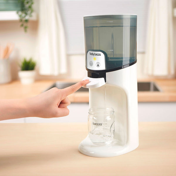 EN Baby Brezza Instant Water Warmer dispensing water with a touch - product thumbnail