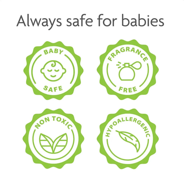 Baby Brezza descaling tablets safety stickers - product thumbnail