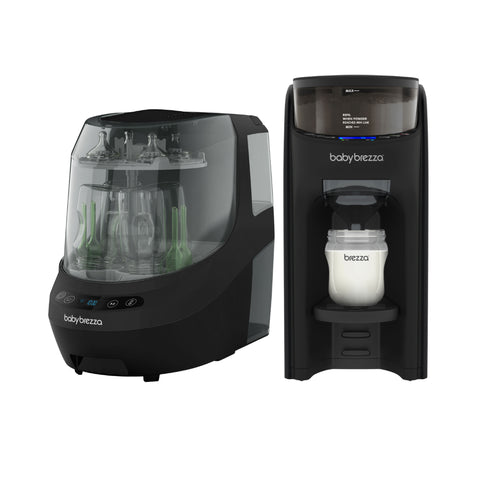 باقة: Formula Pro Advanced و Bottle Washer Pro - الإصدار الأسود Baby Brezza ME