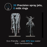 Baby Brezza Bottle Washer Pro cleaning jets precision display EN - product thumbnail