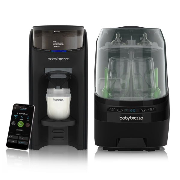 باقة: Formula Pro Advanced WiFi و Bottle Washer Pro - الإصدار الأسود Baby Brezza ME - product thumbnail