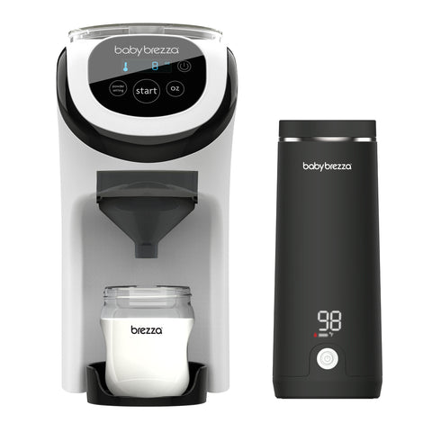باقة: Formula Pro Mini + مسخن الرضّاعات المحمول فائق السرعة Baby Brezza ME