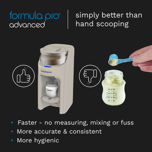 Baby Brezza Formula Pro Advanced | موزع حليب صناعي للأطفال - Oatmeal Baby Brezza ME - product thumbnail