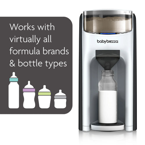 Front view Formula Pro Advance with features of bottle types - product thumbnail