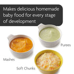 Different purees showing different modes of the One step food maker - product thumbnail