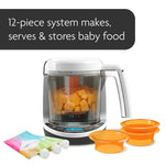 Baby Brezza One step food maker with accessories and 12 piece system banner - product thumbnail