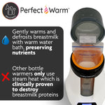Smart and Safe Bottle warmer with breastmilk warming technology banner - product thumbnail