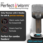 Smart and Safe Bottle warmer displaying 2 mode functionality - product thumbnail