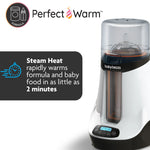 Smart and Safe Bottle warmer with rapid steaming in 2 minutes banner EN - product thumbnail
