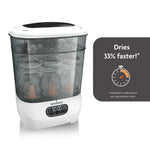 Baby Brezza Sterilizer Dryer with 33% faster drying banner - product thumbnail