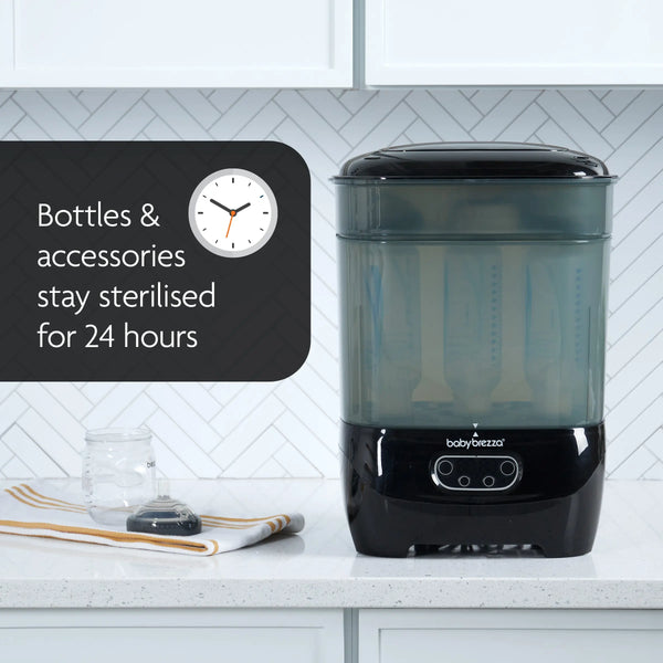 Baby Brezza SDA Premium Black with 24 hours sterility banner - product thumbnail