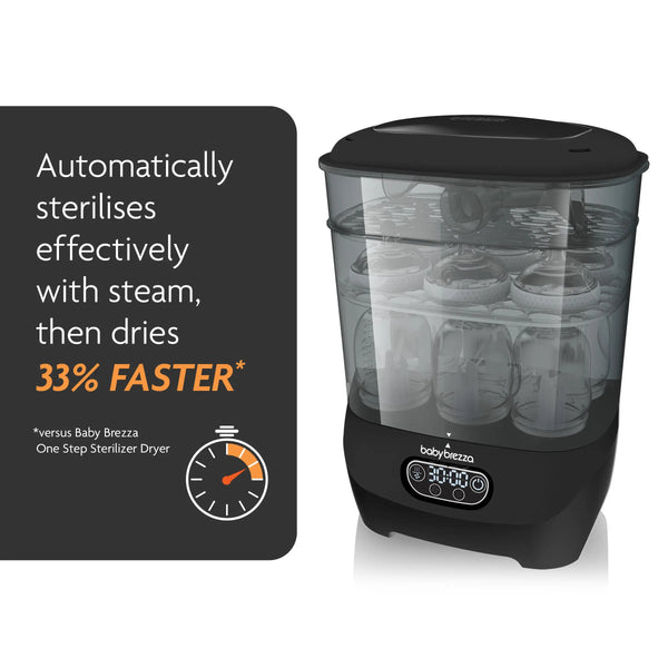 Baby Brezza SDA Premium Black with 33% Faster function banner - product thumbnail