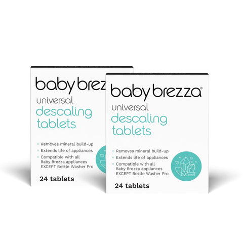 باقة - مزيل التكلس العالمي 24 قرصًا عبوتان Baby Brezza ME