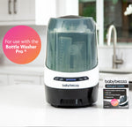 EN Baby Brezza Descaling Tablets Bundle on kitchen counter with Bottle Washer Pro - product thumbnail